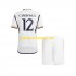 Camisola Real Madrid Camavinga 12 Criança Equipamento Primeiro 2023-2024 Manga Curta